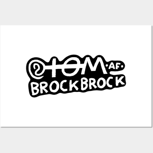 tom af brockbrock - the logotype Posters and Art